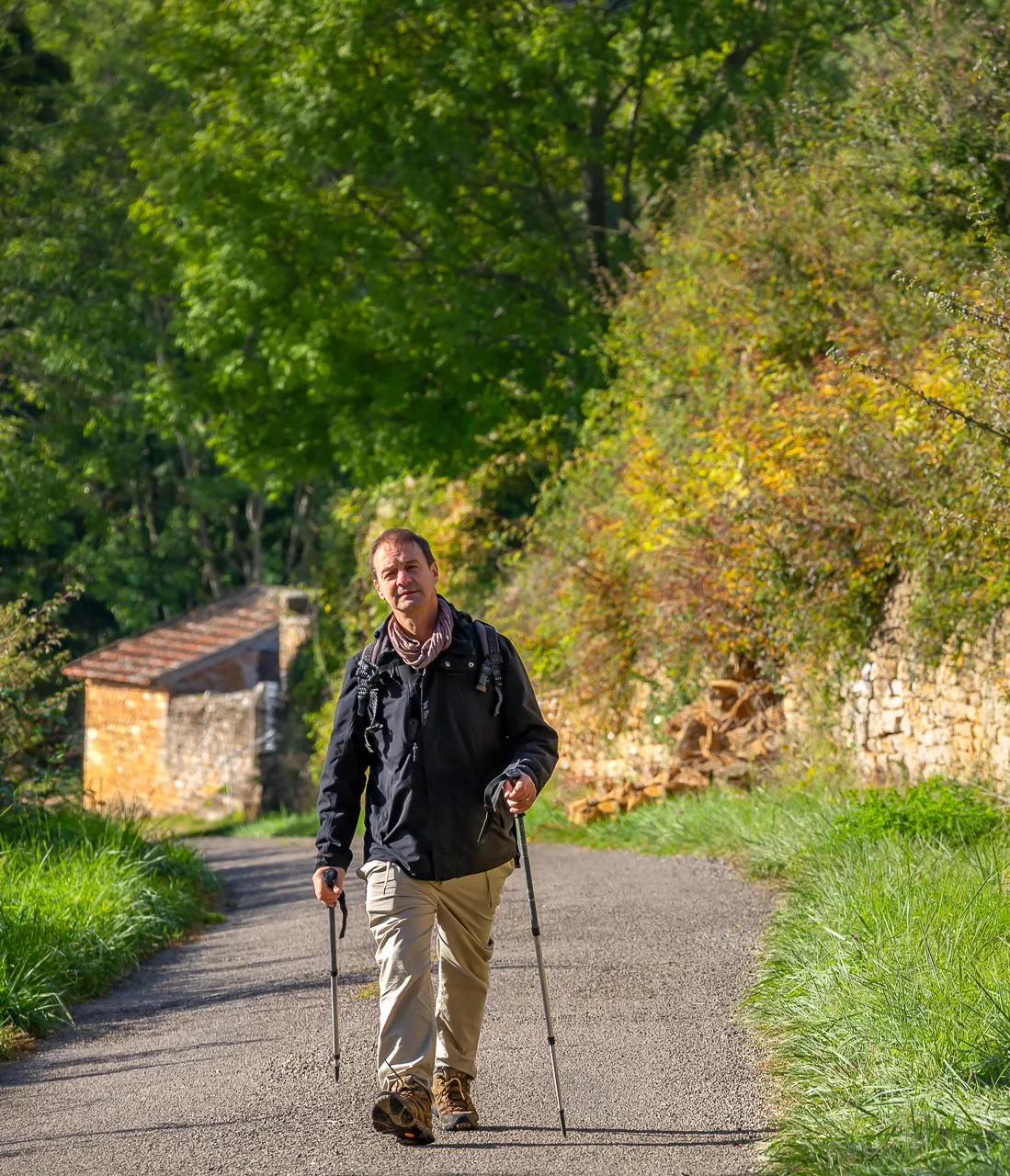 Randonnée pédestre en clunisois Sud Bourgogne