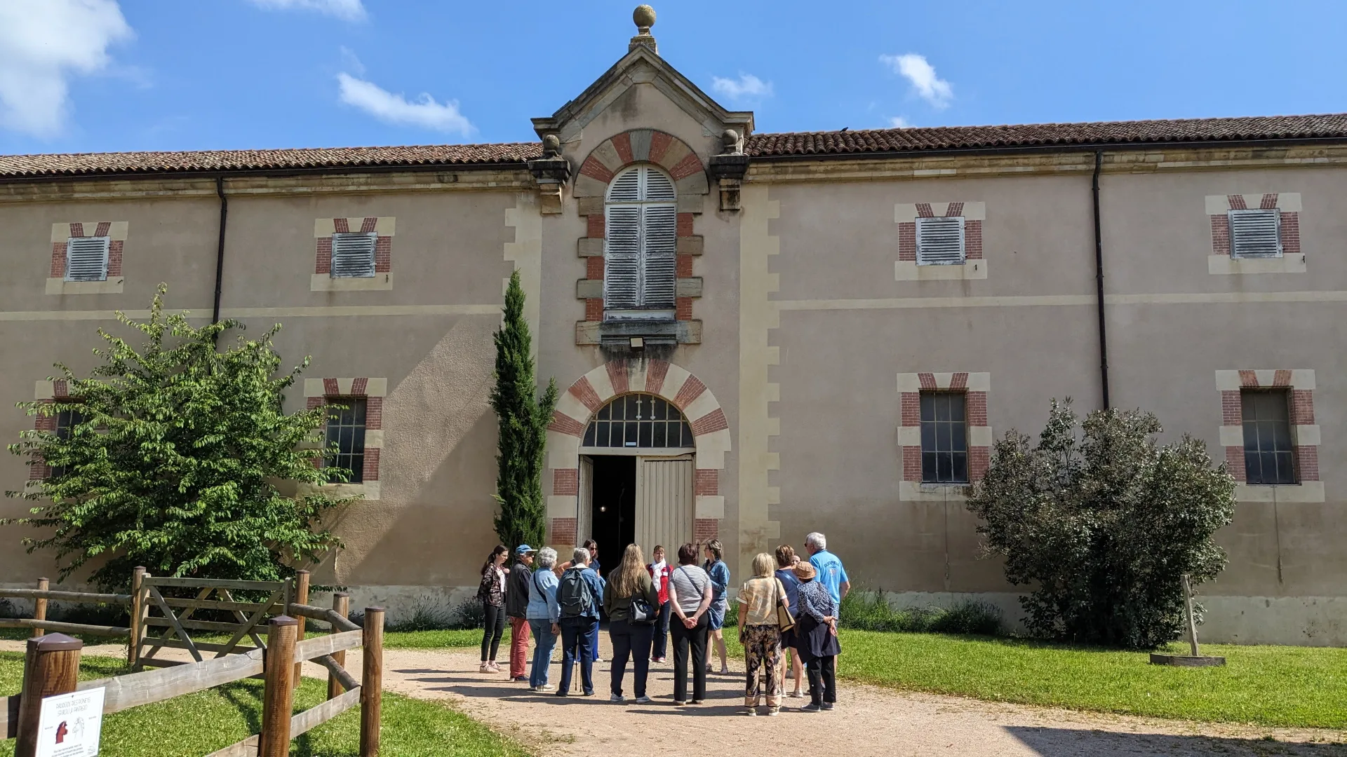 Cluny, ville du cheval en groupe