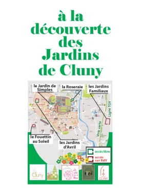 A la découverte des jardins de Cluny