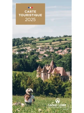 Carte touristique de la Saône & Loire