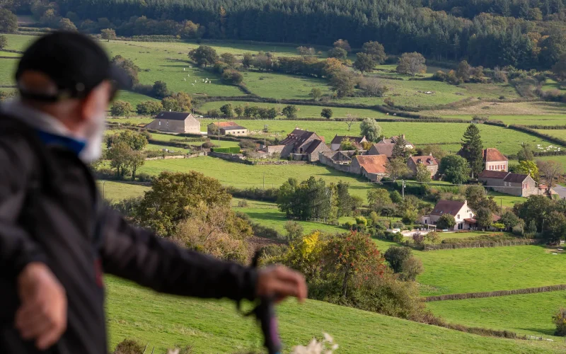 Randonnée pédestre en Clunisois Sud Bourgogne