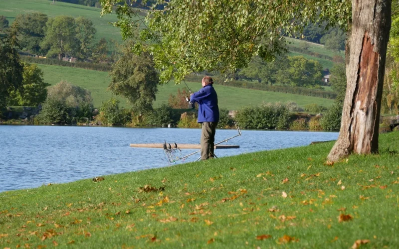 Pêche au lac de Saint Point