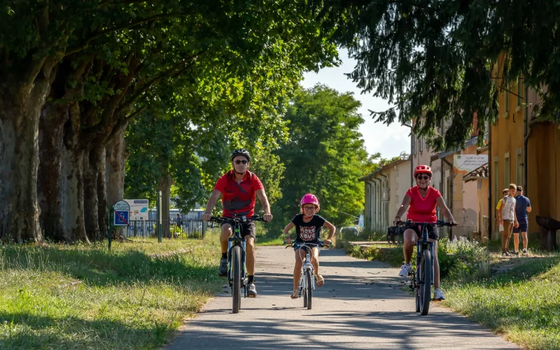 Voie verte à vélo Cluny